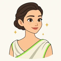 Portrait de Kairos, la conseillère IA d'Équip'AI : une femme brune souriante, en illustration